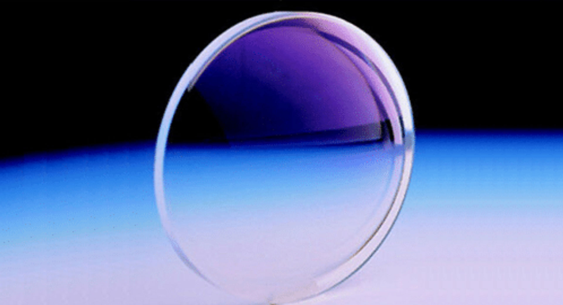 single vision blue coating